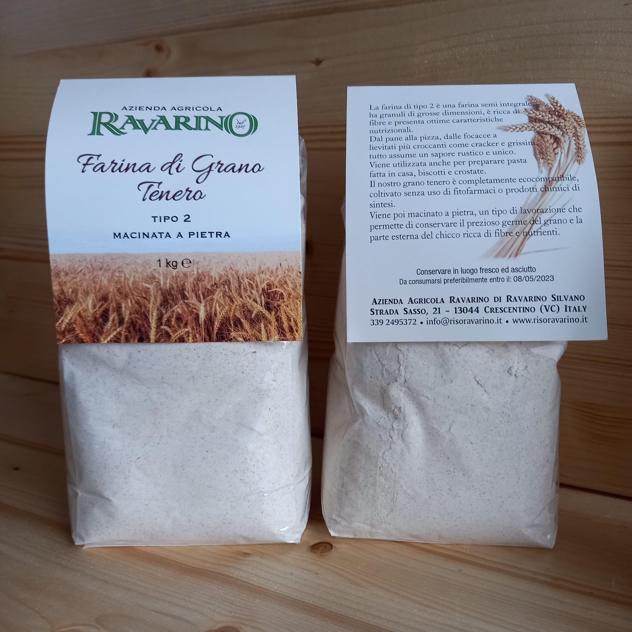 Farina di grano tenero di tipo 2